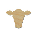 Cow Head Wood Shape