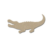 Alligator Wood Cutout Unfinished MDF craft Shapes 