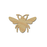 Bee Shape Unfinished Wood Cutout