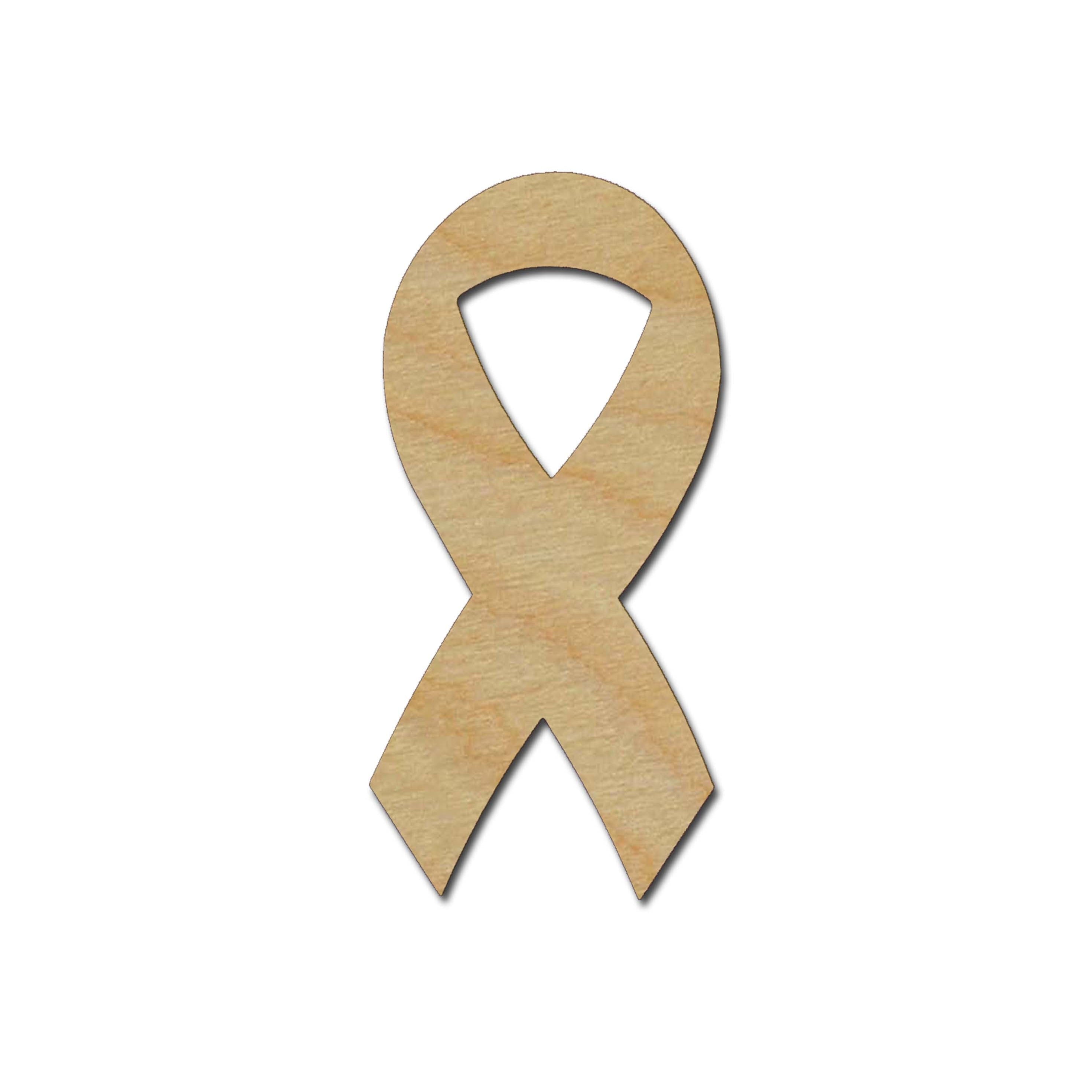 Support Ribbon Wood Cut Outs