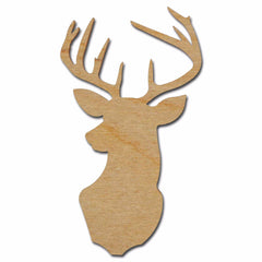 Deer shape wood craft cut out
