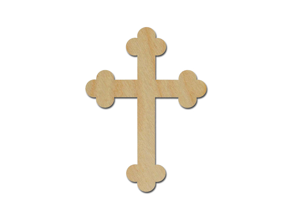 Unfinished Wood Cross MDF Craft Crosses Variety of Sizes C018