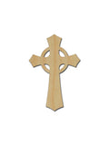 Unfinished Wood Cross C-044