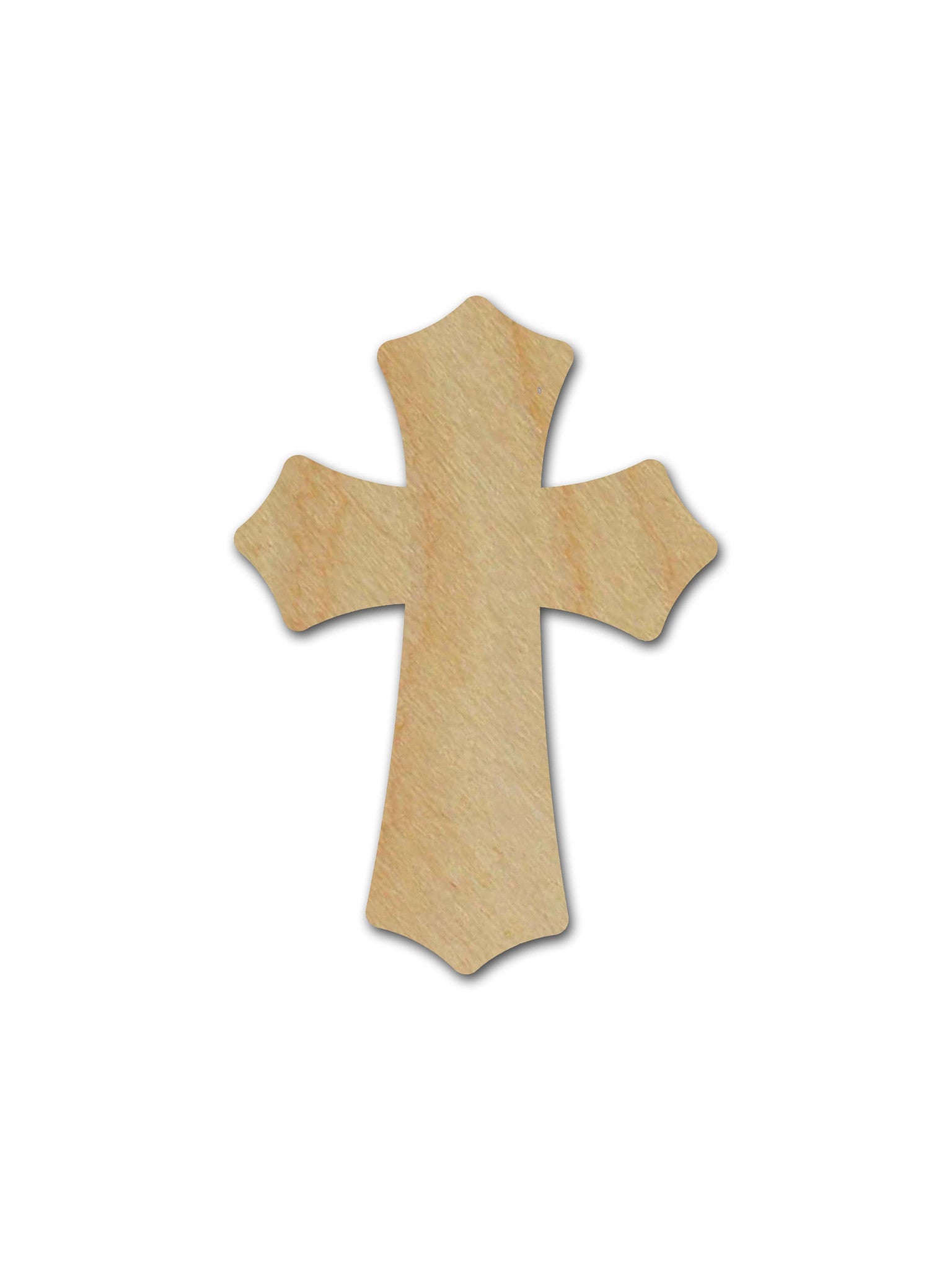 Unfinished Wood Cross MDF Craft Crosses Variety of Sizes C043