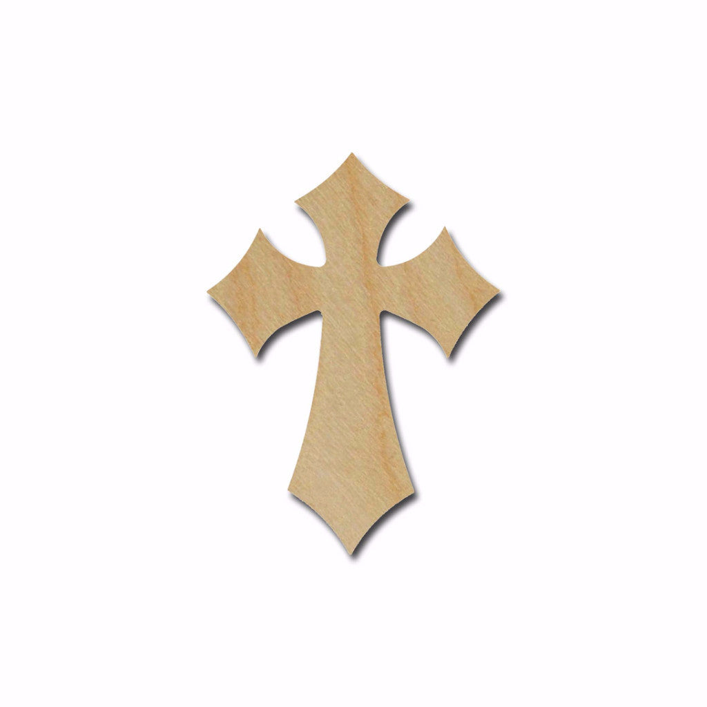 Unfinished Wood Cross MDF Craft Crosses Variety of Sizes C120