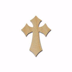 Unfinished Wood Cross MDF Craft Crosses Variety of Sizes C120