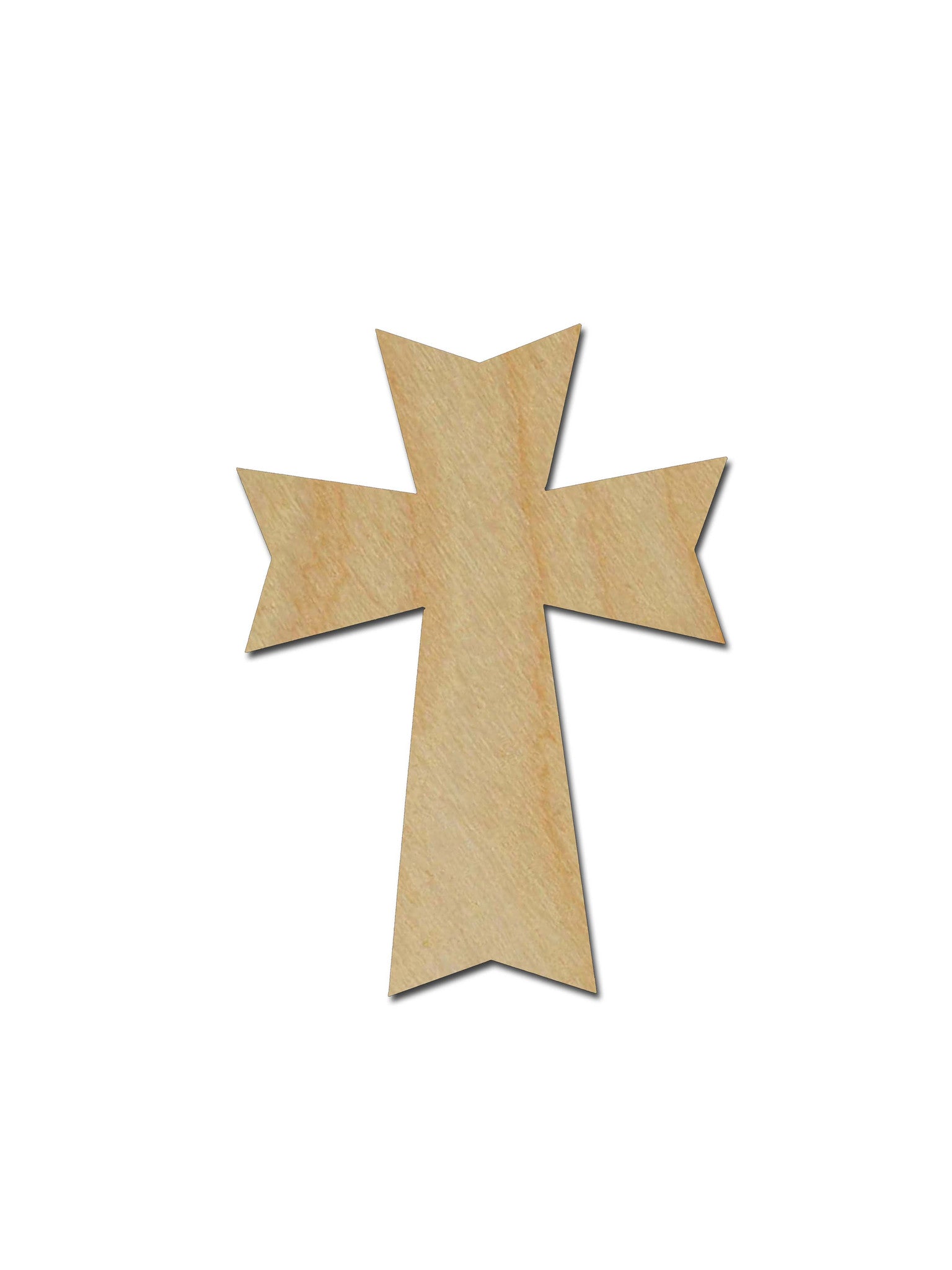 Unfinished Wood Cross Cutout MDF Craft Crosses Variety of Sizes C136