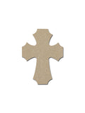 Unfinished Wood Cross MDF Craft Crosses Variety of Sizes C150