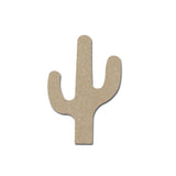 cactus shape unfinished MDF cut out