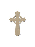 Unfinished Wood MDF Cross C-044