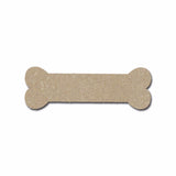 Dog Bone Unfinished Wood MDF Cutout