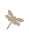 Dragonfly Shape Unfinished MDF Cutouts