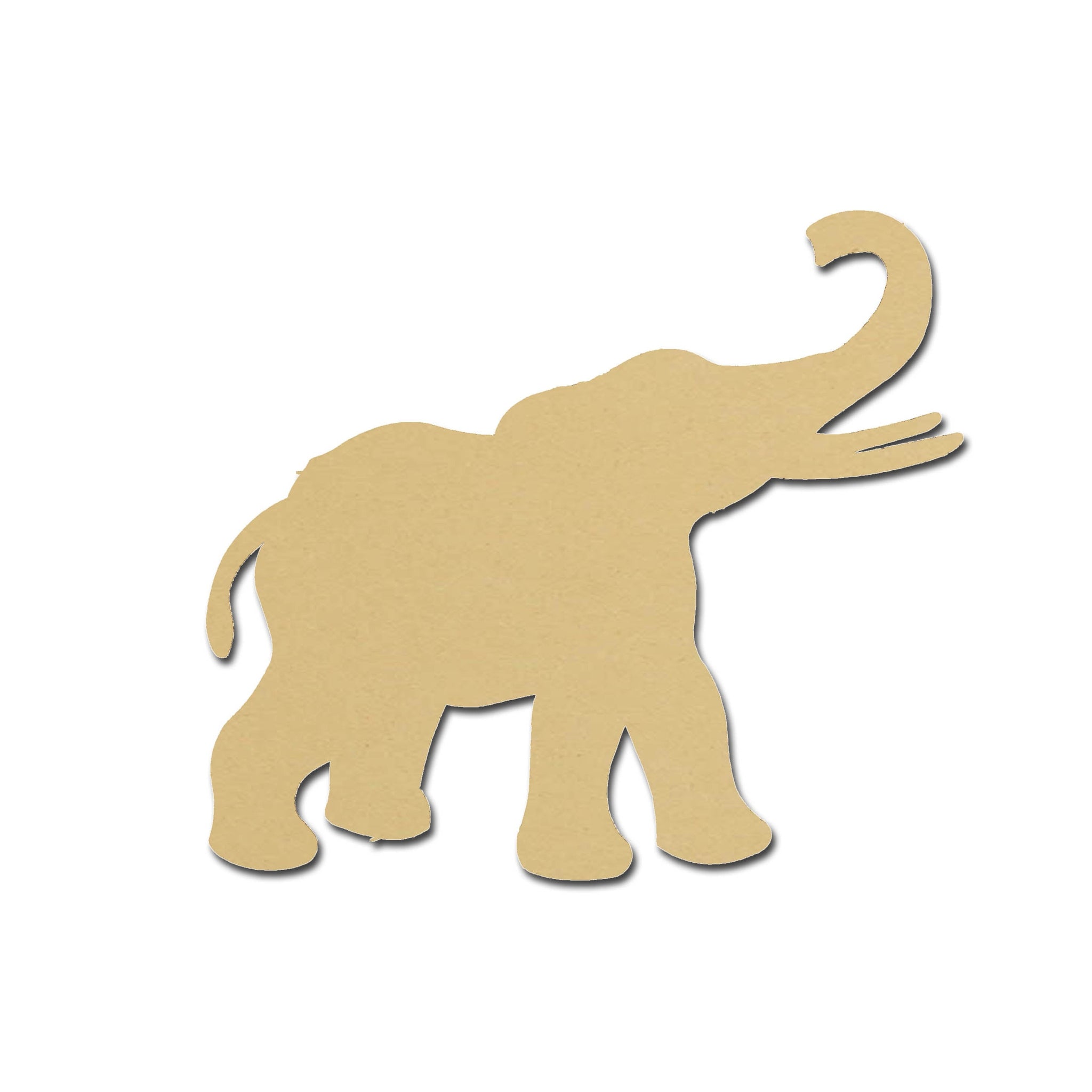 Elephant Wood Cutouts 8-inch, Pack of 25 Wooden Crafts to Paint, Wooden Cutouts for Crafts, by Woodpeckers