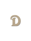Letter D Wood Letters Unfinished MDF Craft Cut Outs