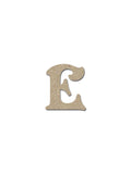 Letter E Wood Letters Unfinished MDF Craft Cut Outs