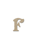 Letter F Wood Letters Unfinished MDF Craft Cut Outs
