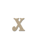 Letter X Wood Letters Unfinished MDF Craft Cut Outs