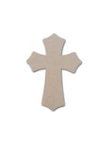 Unfinished Wood Cross MDF Craft Crosses Variety of Sizes C043