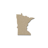 Minnesota State Unfinished Wood MDF Cut Out