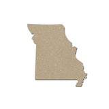 Missouri State Unfinished Wood MDF Cut Out