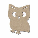 Owl Shape MDF Cutout