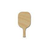 Pickleball Paddle Unfinished Wood Shape