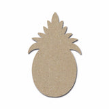 Pineapple Shape Unfinished Wood Cutout Variety of Sizes