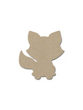 Raccoon Shape MDF Animal Craft Cutout