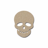 Skull Shape MDF Cutout - Artistic Craft Supply