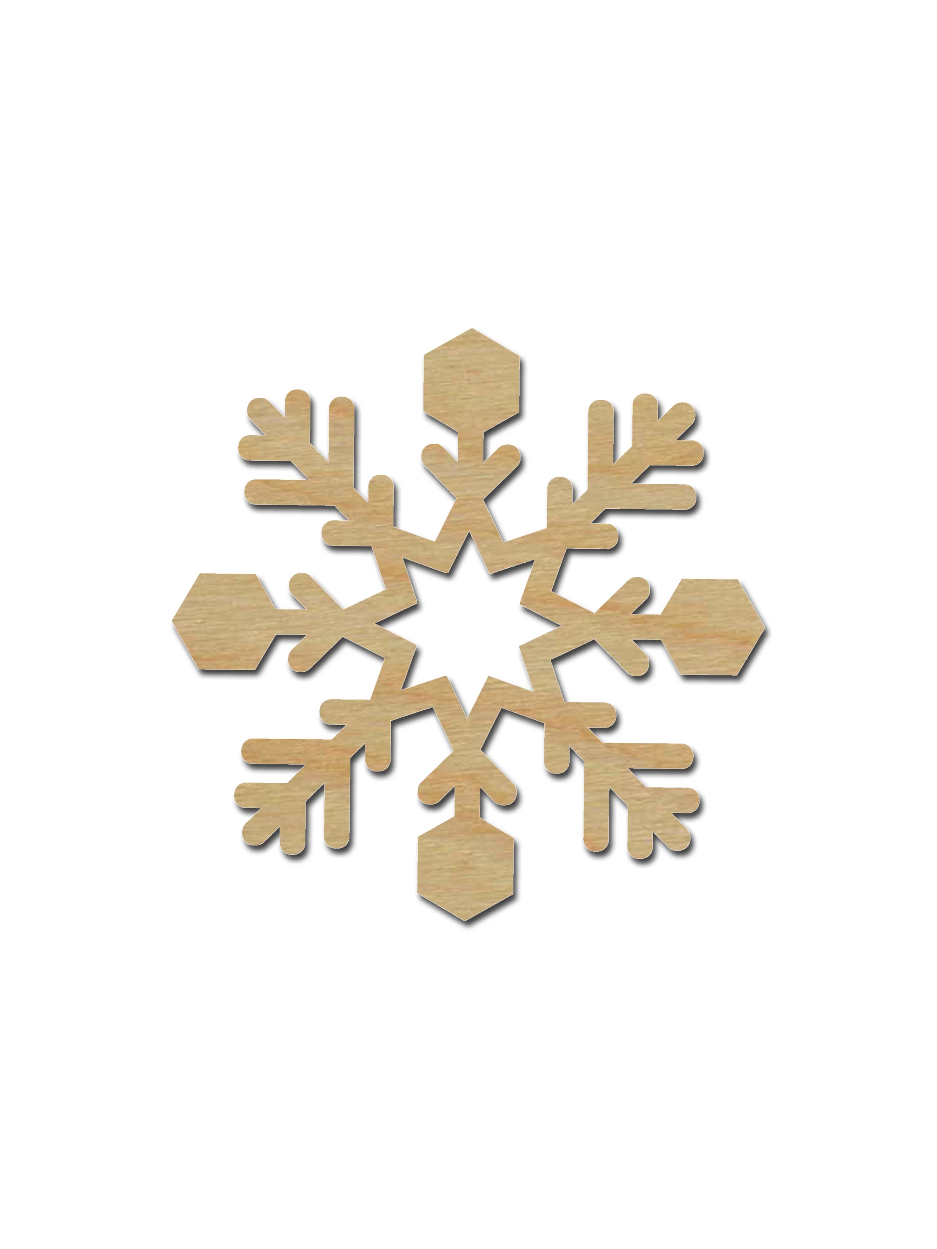 Snowflake #13 Wood Cutout 