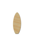 Surfboard Shape Wood Cutout