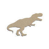 T Rex Shape Unfinished MDF Wood Cut Out 