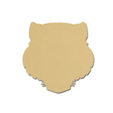 Tiger Head Shape Unfinished Wood MDF Cut out