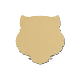 Tiger Head Shape Unfinished Wood MDF Cut out