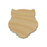 Tiger Head Shape Unfinished Wood Cut out