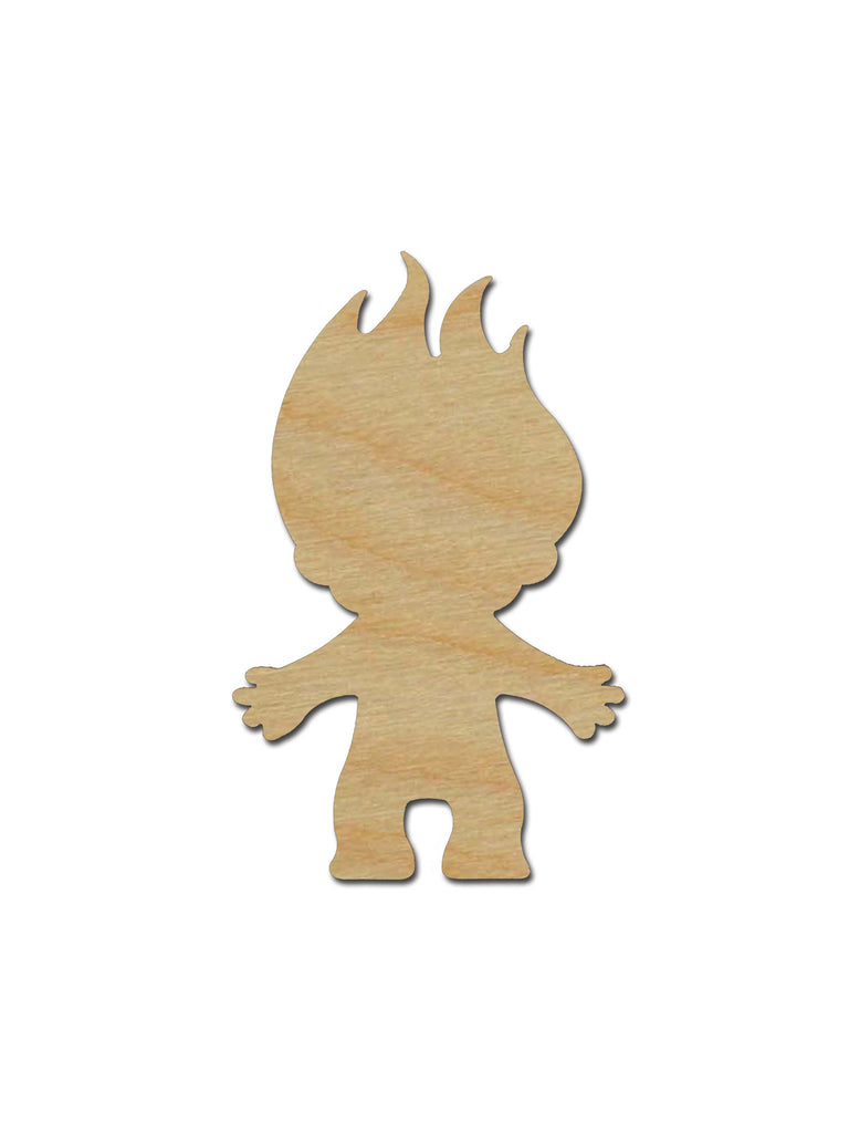 Troll Unfinished Wood Cutout Variety of Sizes Artistic Craft Supply
