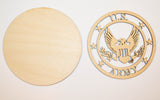 U.S. Army Wood Cutout