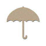 Umbrella MDF Cutout Unfinished DIY Craft Shapes 