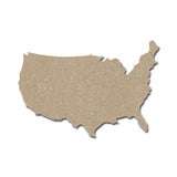 United States Wood shape MDF