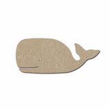 Whale Shape MDF Cutout