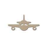 Airplane Shape Unfinished MDF Craft Cut Outs 