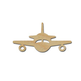 Airplane Shape Unfinished Wood Craft Cut Outs 
