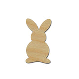 Bunny Rabbit Unfinished Wood Cutout 