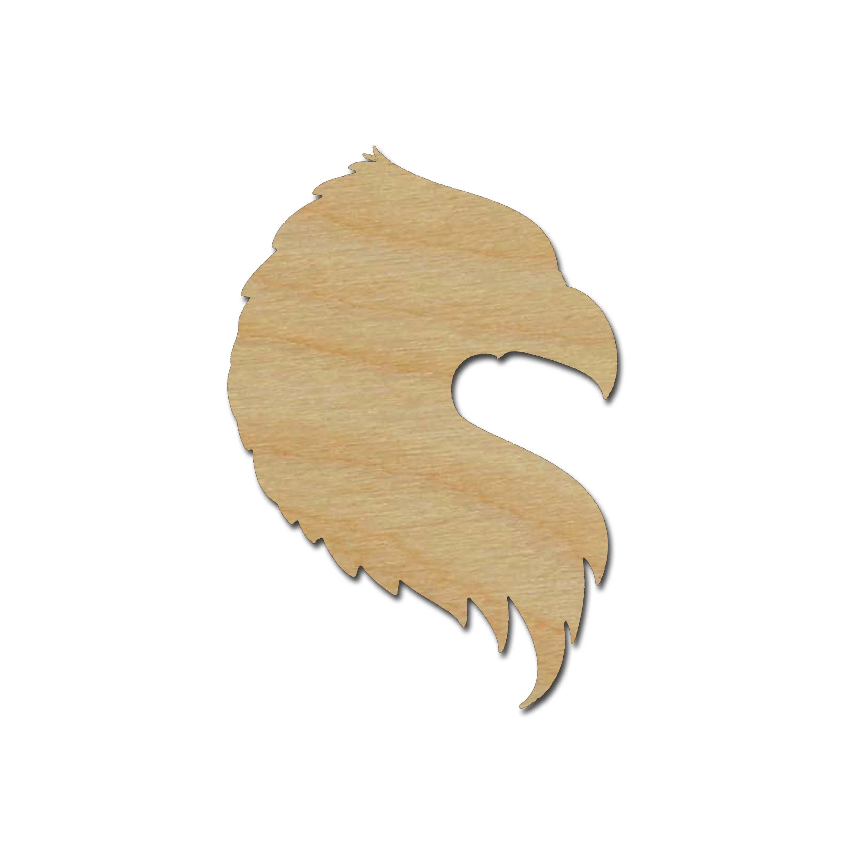 Laser Cut Out Wood Eagle Wood Shape Unfinished Laser Wood Bird Eagle  America