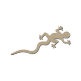 Gecko Lizard Shape Unfinished MDF Wood Cut Out