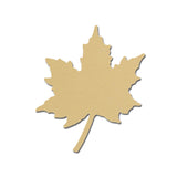 Maple Leaf Shape Unfinished MDF Wood Cutout
