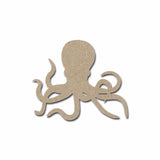 Octopus Shape MDF Cutout