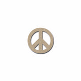 Peace Symbol Unfinished MDf Cutouts