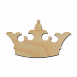 princess crown unfinished wood cutout