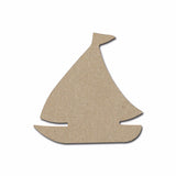 sail boat unfinished wood MDF cutout